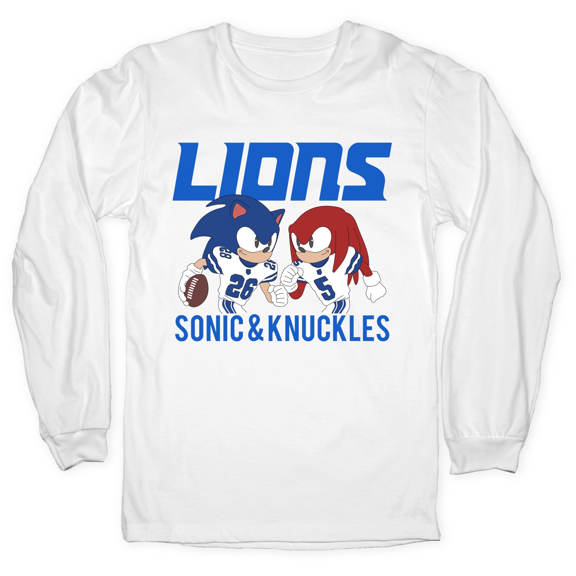 Lions Sonic and Knuckles Longsleeve Tee